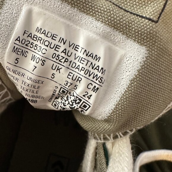Converse Unisex Chuck 70 Hi Light Field Surplus Sneaker Women Size 7, Men 5 NEW - Picture 7 of 7